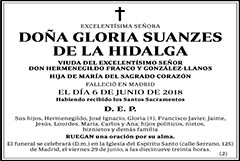 Gloria Suanzes de la Hidalga